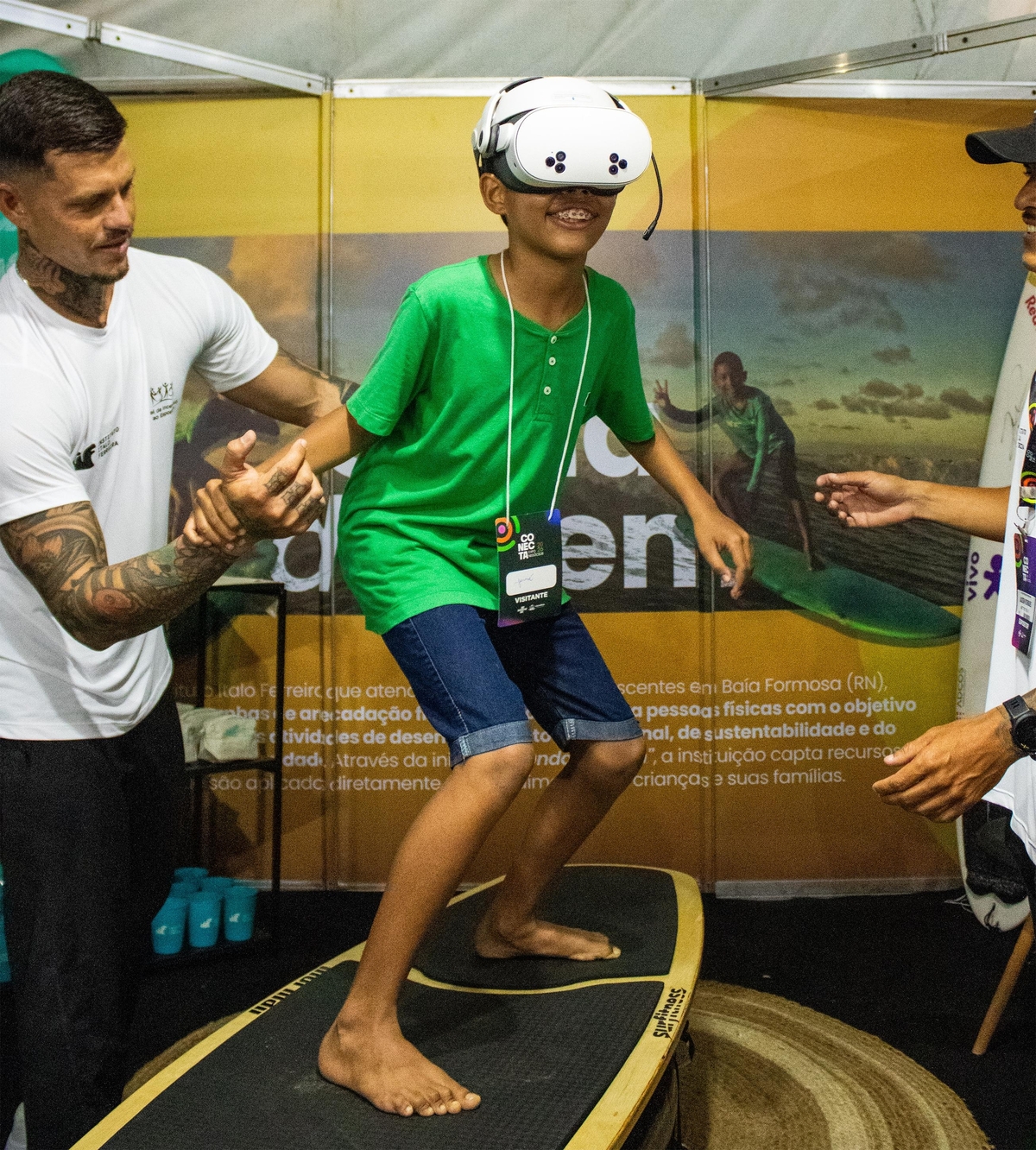 Instituto Italo Ferreira apresenta ações de impacto social no Conecta Expo Negócios, do Sebrae