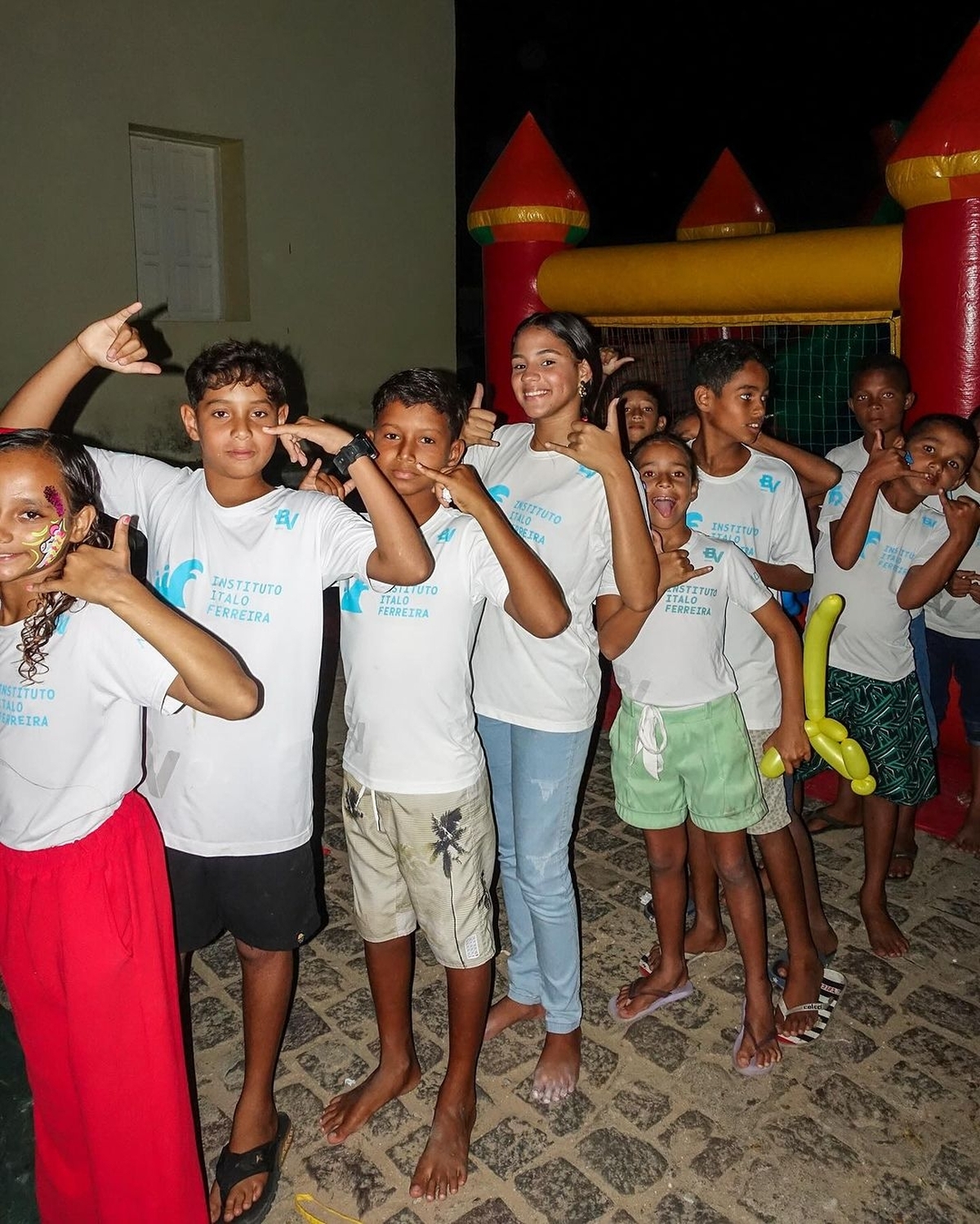 Primeiro dia das crianças do Instituto Italo Ferreira