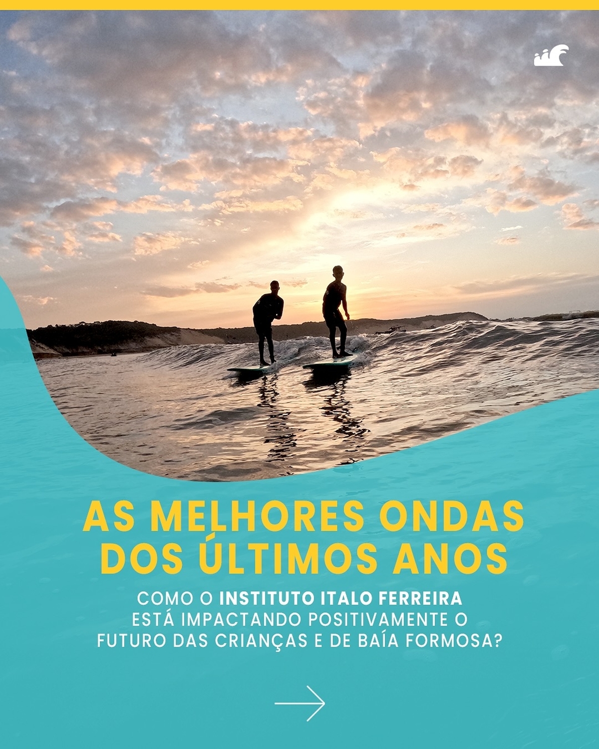 As melhores ondas dos últimos anos - Instituto Italo Ferreira 2 anos