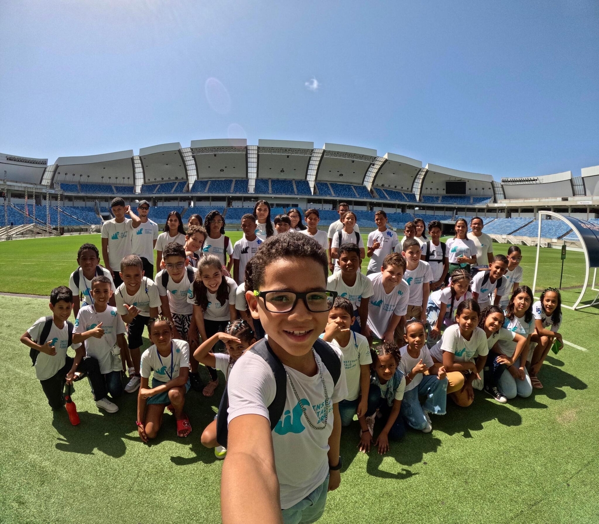 Já pensou em conhecer um estádio que já recebeu jogos da Copa do Mundo?